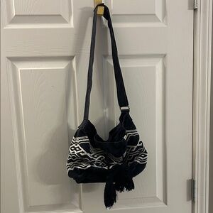 Hollister crossbody canvas